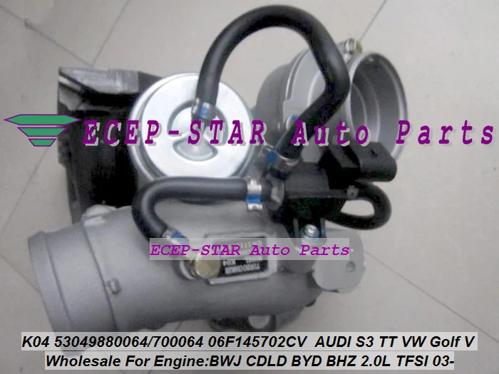 K04 53049880064 5304-988-0064 5304-970-0064 Turbo For AUDI S3 TT For Seat Leon For VW Golf V 03- BWJ BYD BHZ 2.0L TFSI Gasoline (5)