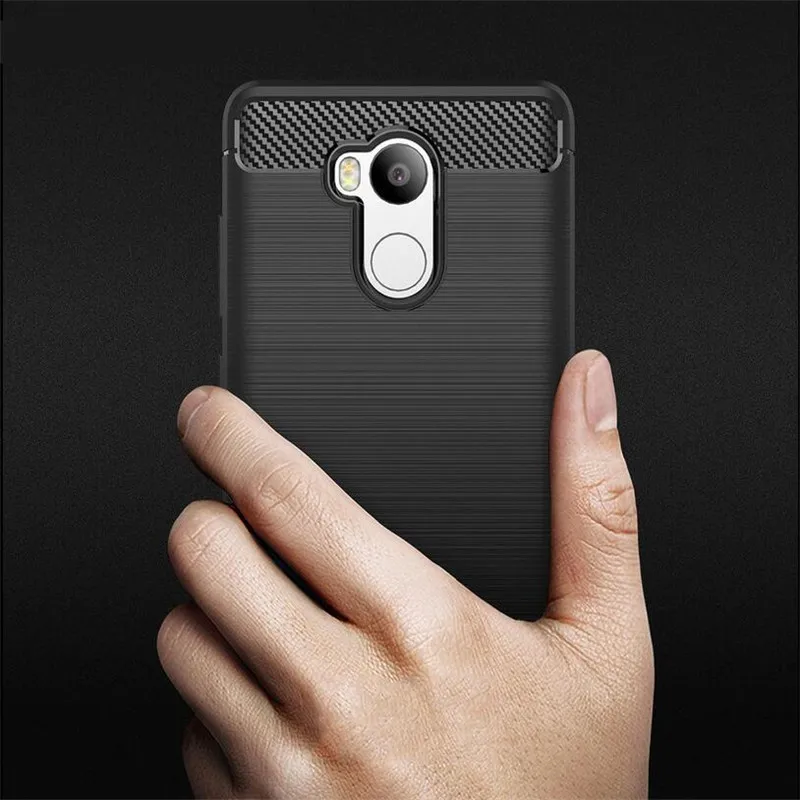 Phone Cases For Xiaomi Redmi 4 Pro Luxury Carbon Fiber Anti drop TPU ...