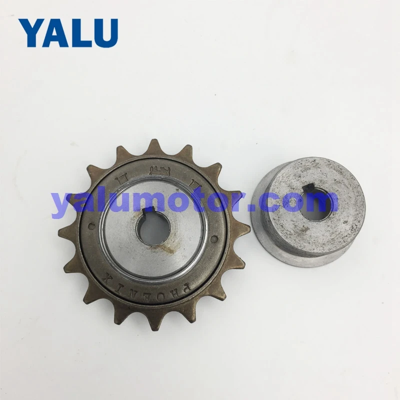 Flash Deal 16T 18T 20T 22T Left Drive Freewheel with adaptor for 1/2"x"1/8" Chain and #410 Chain of UnitMotor Ebike Motor MY1018 MY1016Z 6