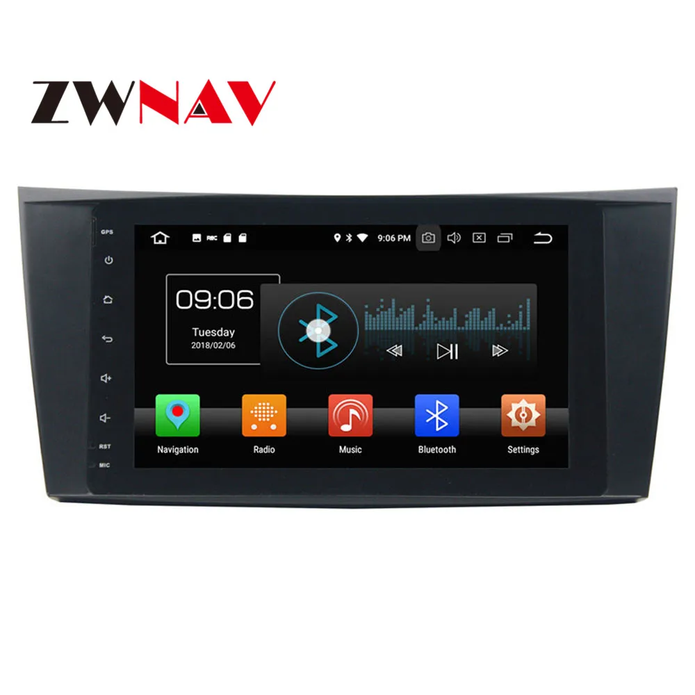 

Android 8 8 core 4+32GB Car DVD player GPS navigation 2 DIN radio For Benz E-Class CLS W219 W211 W463 Satnav multimedia tape
