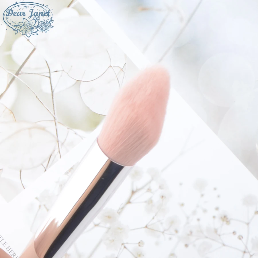 

1 piece Pink Blusher Makeup brush sculpting Powder contour Bronzer Make up Brush Cosmetic tool Plastic handle Synthetic hair FB