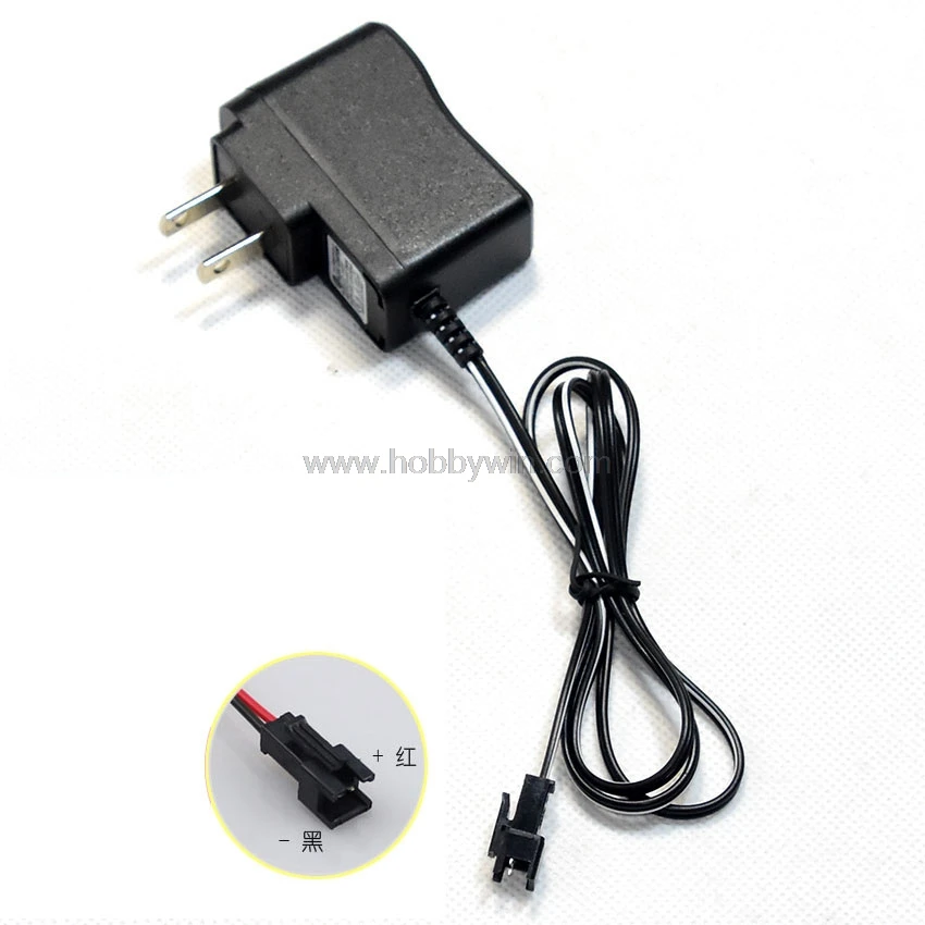

4.8V 250mA US Charger SM-2P plug for NiMH NiCD RC Model Vehicle Battery charging