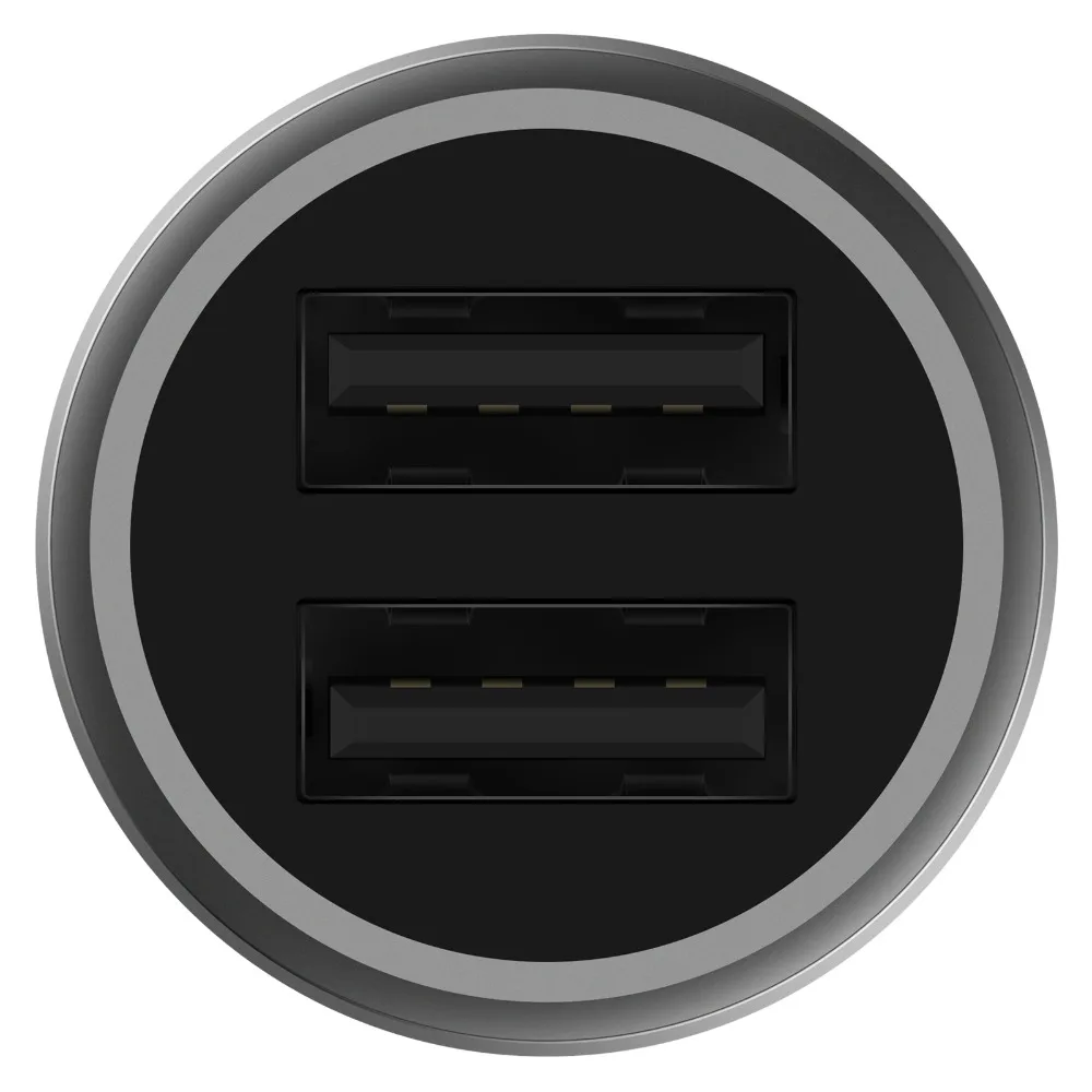 Оригинальное автомобильное зарядное устройство Xiaomi Dual USB Quick Car Charge 5 V/3.6A Volt