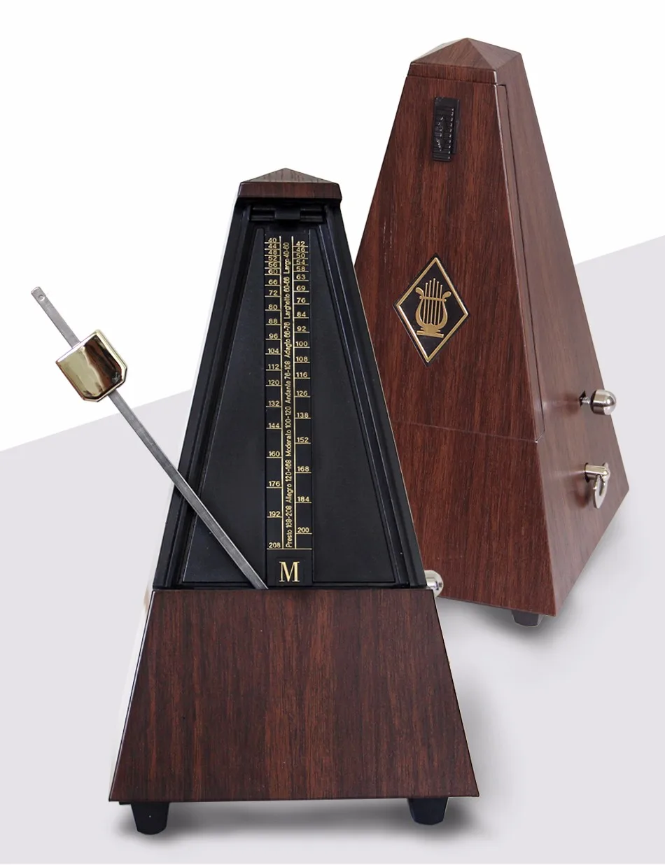 Guitar Metronome Online Mechanical Pendulum Mecanico Wood color for Guitar  Piano Violin Musical Instrument - AliExpress