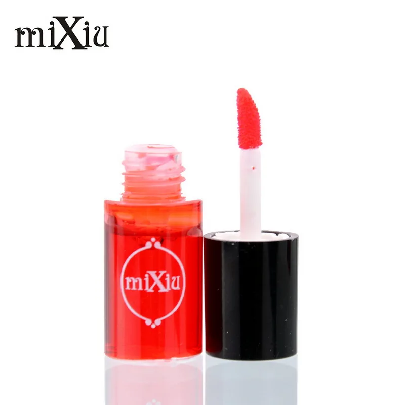 

Brand Multifunction Lip Tint Dyeing Liquid Lipgloss Blusher Waterproof Lip Gloss Makeup Beauty Cosmetics Lips 5 Colors Sexy Red