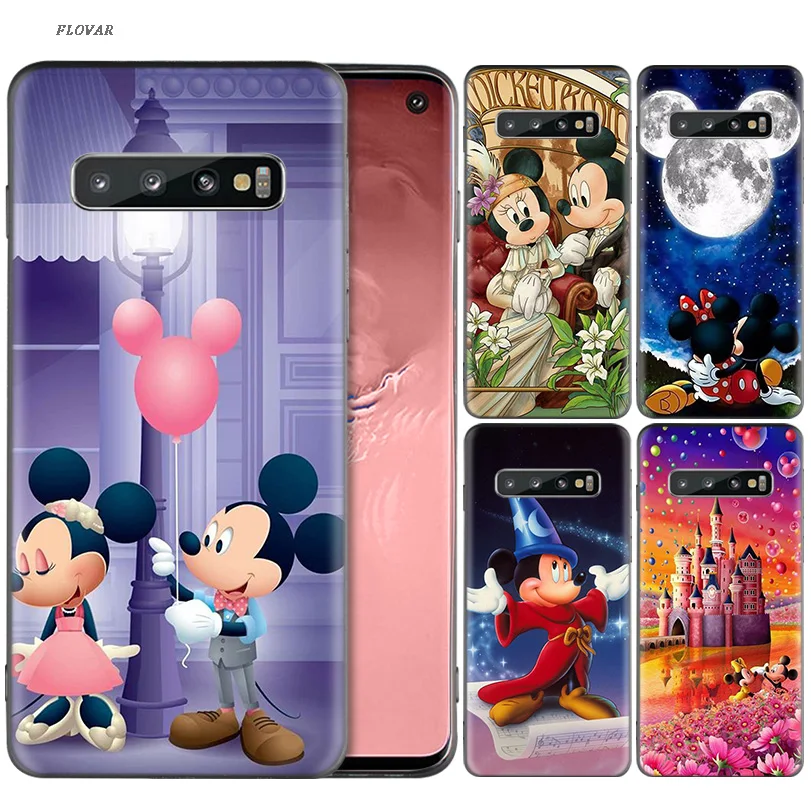 

Mickey Minnie Heart Painted Case For Samsung Galaxy S9 S8 A8 A6 J4 J6 Plus A7 A9 J8 2018 S7 Edge Note 9 8 Cover Coque
