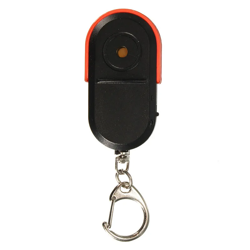 Беспроводной анти-потери сигнализация свисток для поиска ключей предотвратить потерю брелок для ключей с локатором свистящий звук светодиодная световая цепь