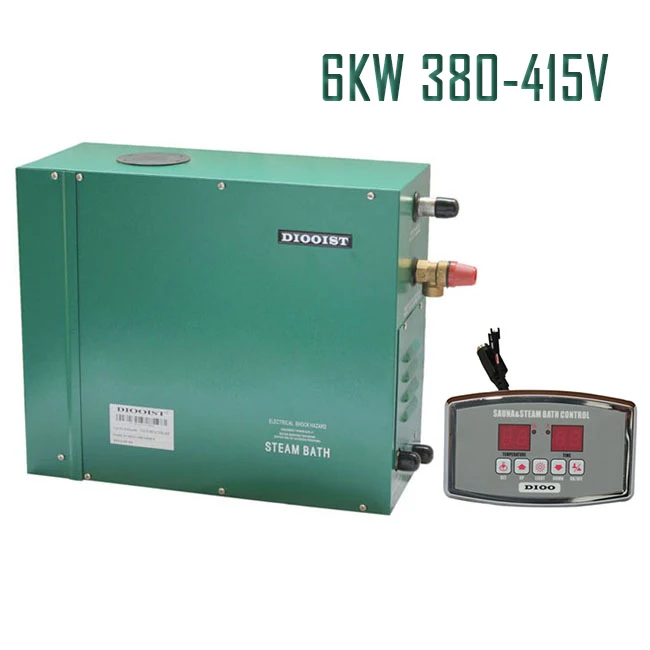 

6KW380-415V 50HZ Spa Home use Energy conversation Wet Sauna steam generator factory directly sales, CE certified well made