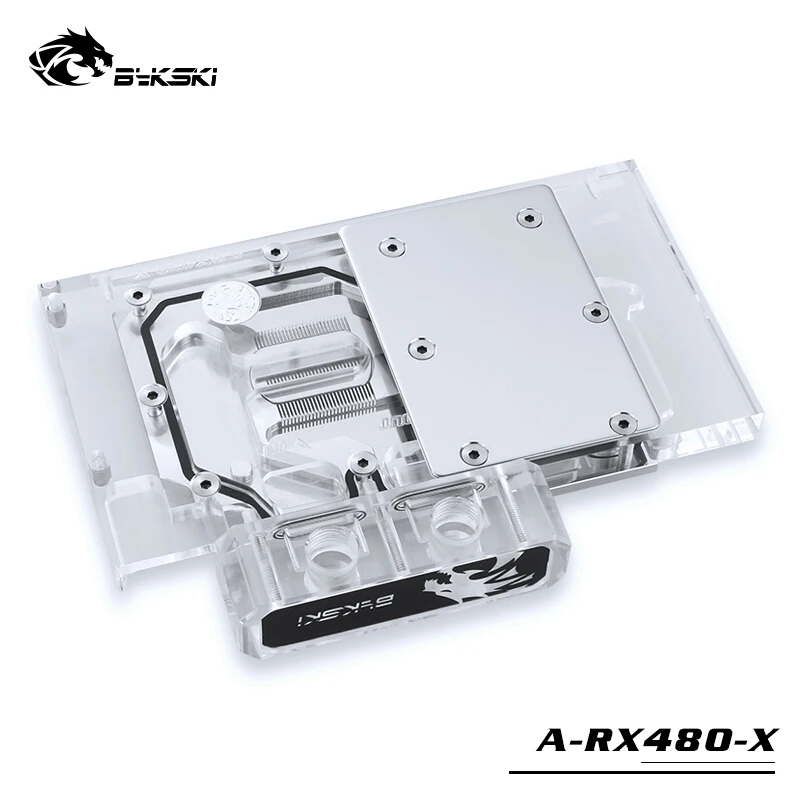 Водяной блок Bykski для AMD регламентная версия RX480/GV RX480D5 8GD B графическая карта с