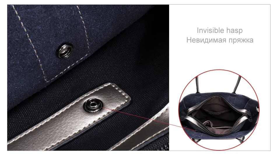 Ly. shark bolsa feminina senhoras de couro