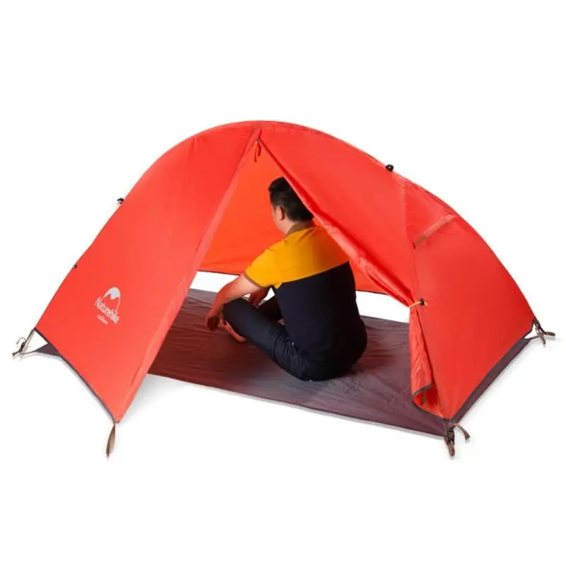 

Single Person Camping Tent Silicone Coating Waterproof Outdoor Hiking Tent Folding Tent Pop Up Automatic Open Sun ShadeZ70