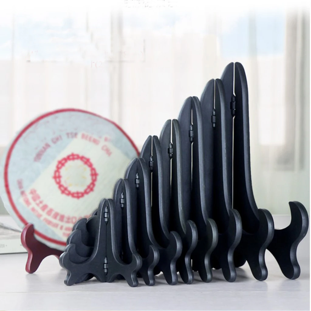 10' Display Easel Stand Plate Bowl Dish Picture Book Holder Tabletop _Black