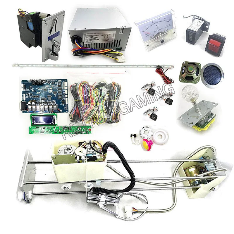 Аркадная игра игрушка кран коготь игрового автомата DIY Kit с ЖК дисплей