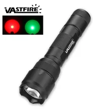 VastFire фонарь охотничий светильник 350LM 2 светильник красный/зеленый охотничий фонарь используется для охоты