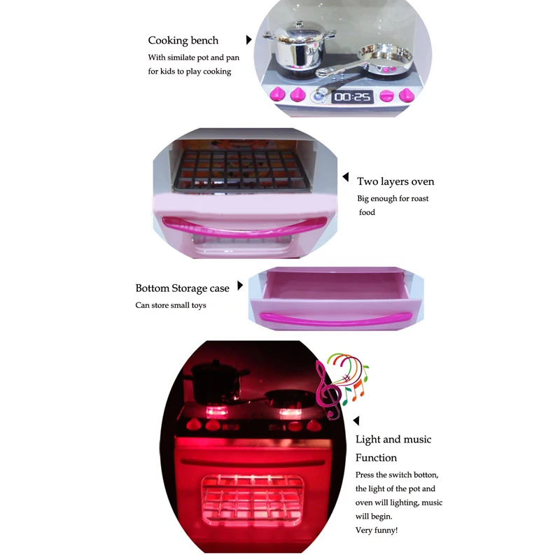 Cocina de juguete juguetes para niños para niñas-cocina Pretend Juguetes De Plástico con Efecto de Sonido de Luz juguetes de Niña cocina para niños cocina juguete Cocina de juguete juguetes para niños para niñas-cocina Pretend Juguetes De Plástico con Efecto de Sonido de Luz juguetes de Niña cocina para niños cocina juguete
