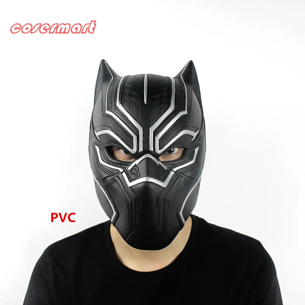 2016 маскарадный шлем Капитана Америка Косплей Черная пантера T'Challa маска