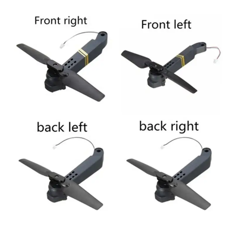 

E58 JY019 RC Quadcopter Spare Parts Axis Arms with Motor & Propeller for FPV Drone Frame Parts Replacement RC Drone Accessories