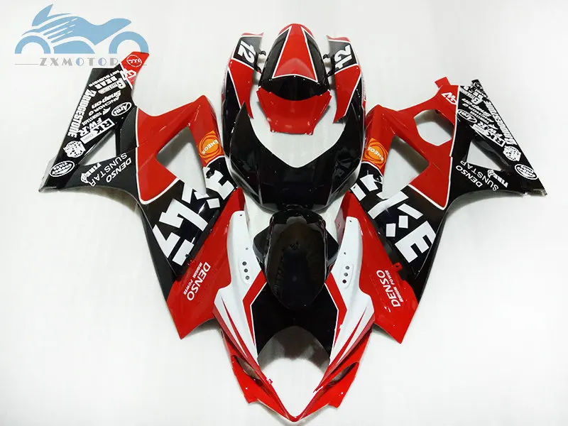 

Customized motorcycle Fairing set for SUZUKI 2007 2008 GSXR1000 K7 racing sports fairings kit 07 08 GSXR 1000 body repair parts