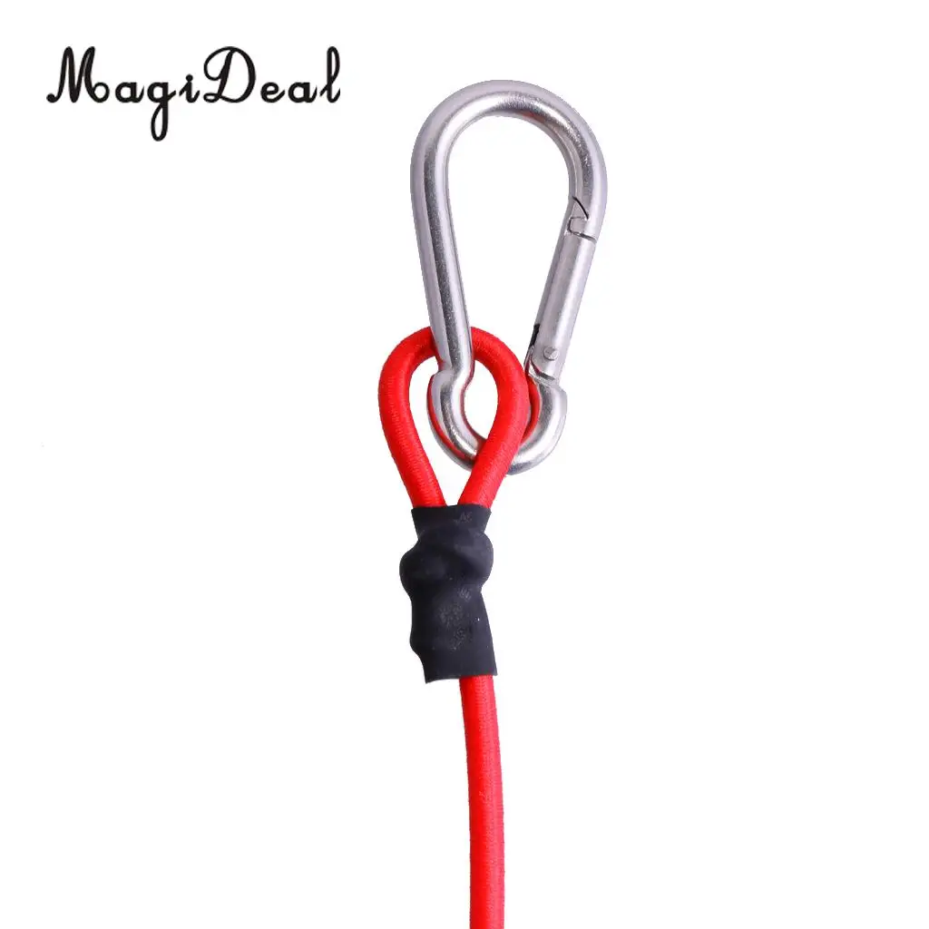 Elastic Kayak Canoe Safety Leash Fishing Rod Lanyard Paddle Leash for Kayaking Canoeing Rafting Inflatable Boat Accessories