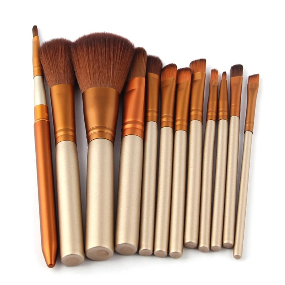 

makeup brushes 12 pcs NK Brushes set synthetic brush Tools Professional Face make up set Eye shadow Powder foundation brush