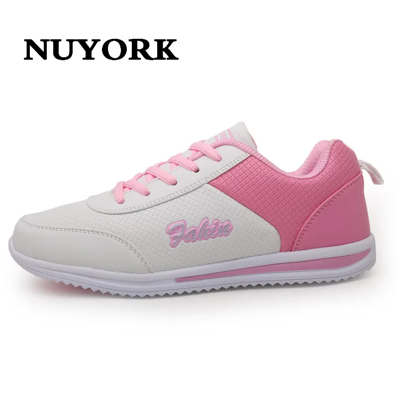 Nuyork New Summer Zapato GIRL Breathable Mesh Zapatillas For Women Network Soft Casual Shoes Flat Wholesale price women shoes 2017 summer new style baby girl boy first walkers breathable mesh soft sole hook