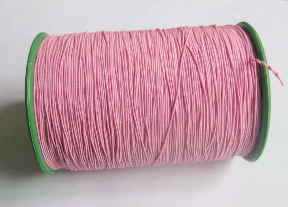 Много цветов на выбор эластичные шнуры 550 ярдов черный Строка Ювелирные изделия Поиск Вязание нити резиновые швейные принадлежности - Цвет: 04 light pink