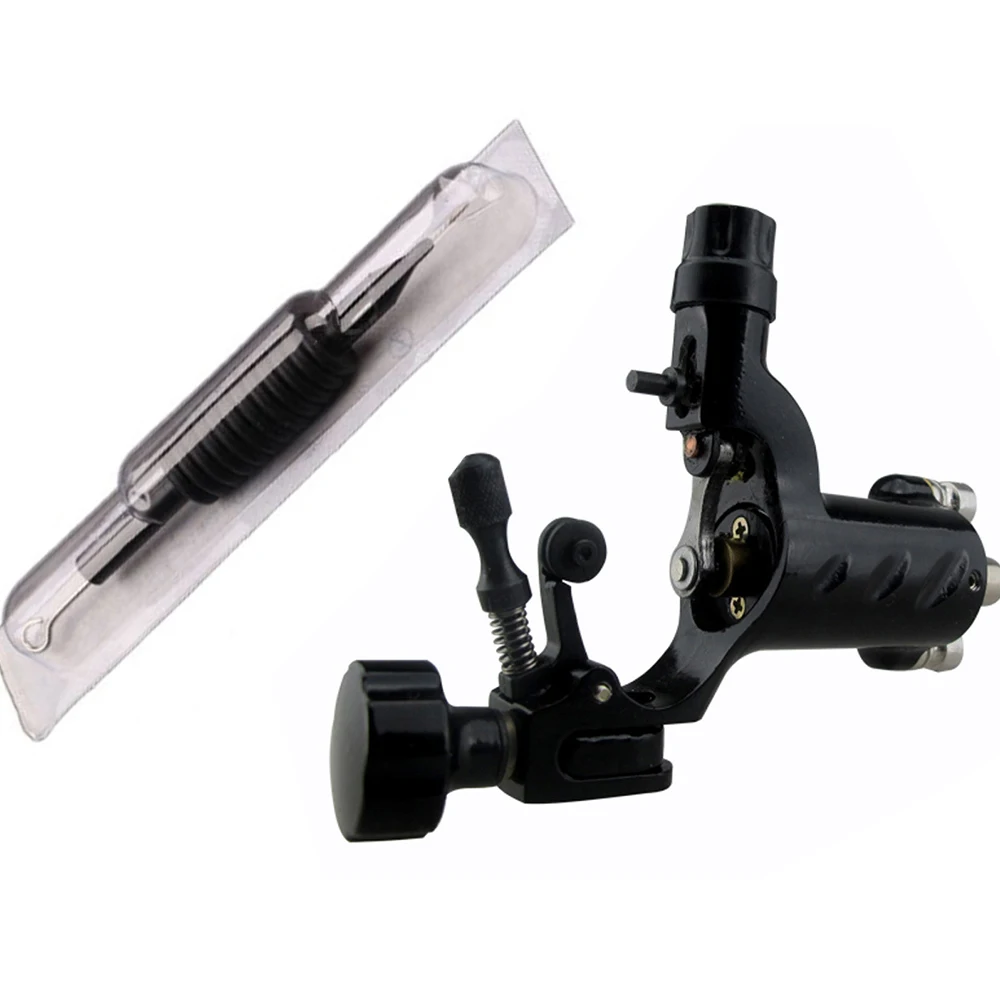 Dragonfly Rotary Tattoo Machine With 1Pcs Disposable Tattoo Needle and