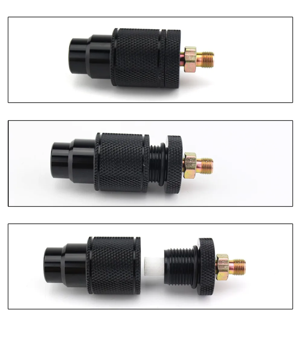 PCP Пейнтбол ВВС 50 см Давление шланг 300bar 4500psi ручной насос фильтр быстрой смены навесного оборудования M10x1 вода маслоотделителя Air фильтрации