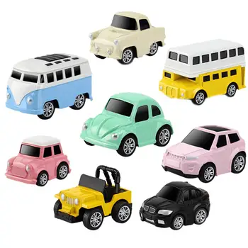 

8 Pcs Children Pull Back Mini Car Alloy Vehicles Set for Kids
