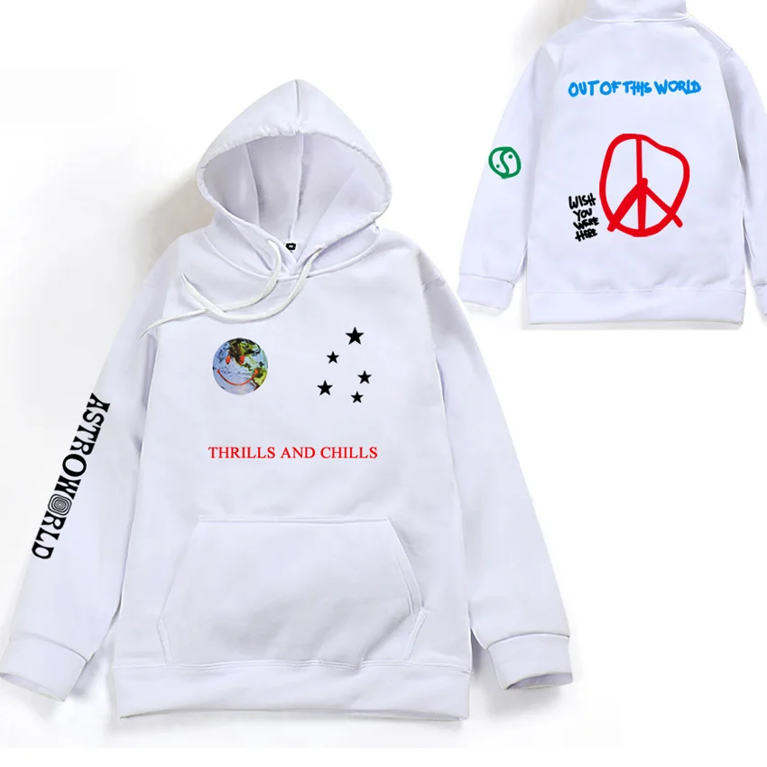 Astroworld THRILLS AND CHILLS Hoodies 