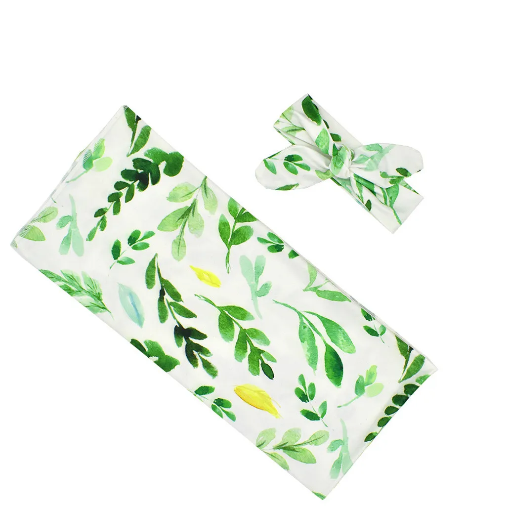 

Newborn Baby Blanket Swaddle Printed Sleeping Bag Sleep Sack Stroller Wrap