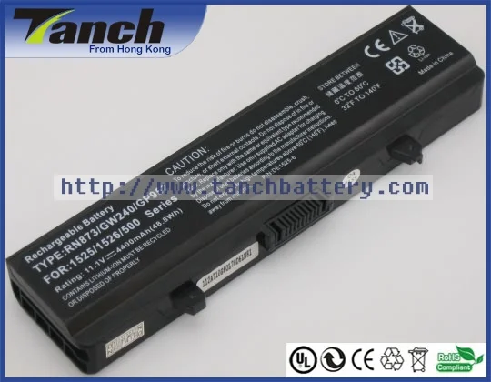 

OEM laptop batteries for DELL GW240 X284G RN873 M911G RU586 1525 1526 1545 11.1v 4400mAh 49W