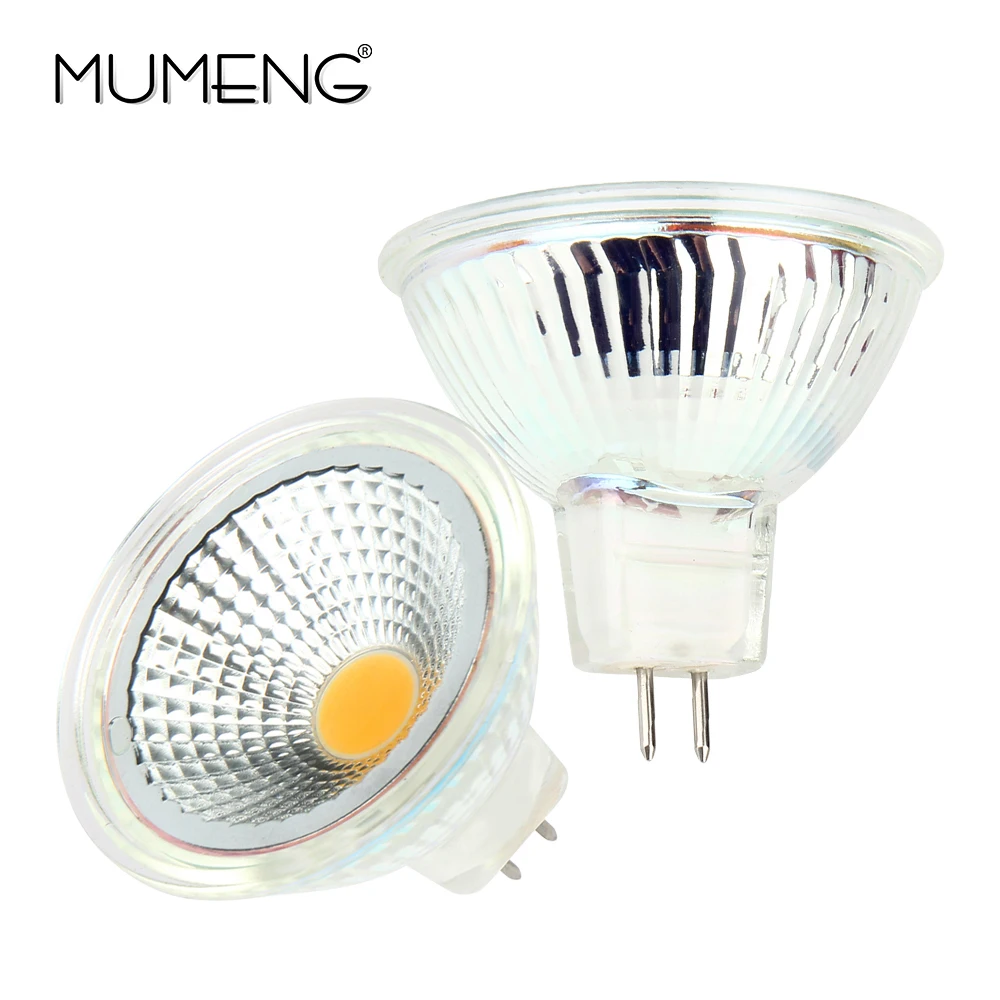 

MUMENG MR16 Super Bright LED Bulb 3.3W COB 220V Bombillas Lampada LED SpotLight Cold Warm White Lamp Energy Saving