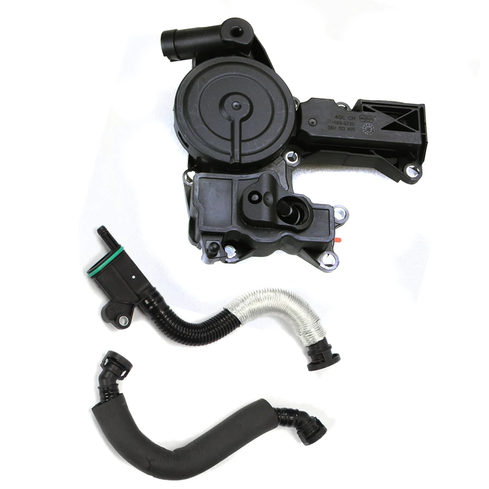 Buy TUKE 100 Oil Water Separator PCV Exhaust Valve + Exhaust Pipe For VW Jetta