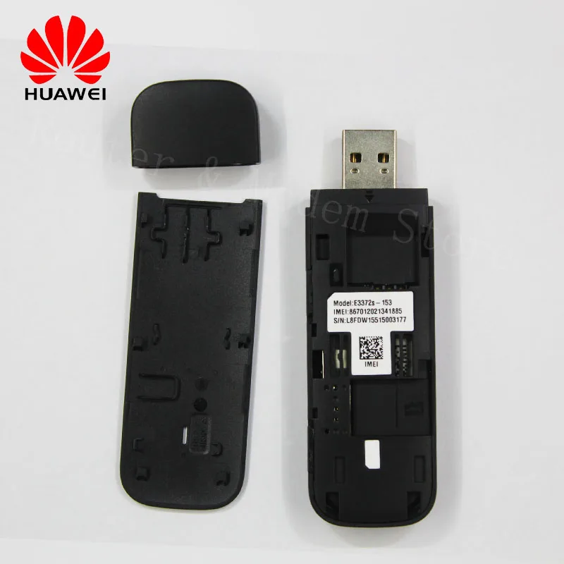 Разблокированный мобильный широкополосный USB модем Huawei E3372 адаптер 4G LTE с