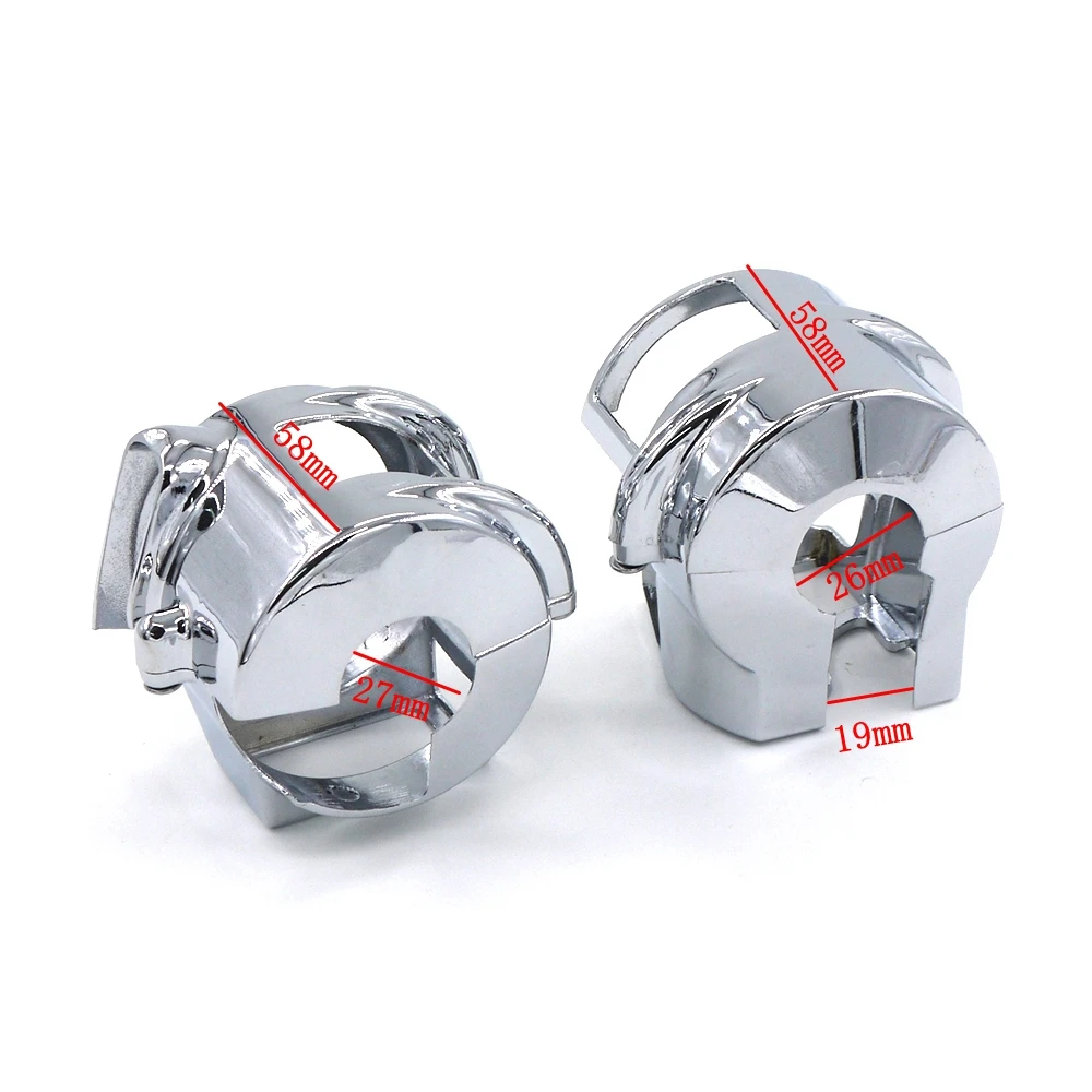 Для Honda Shadow VT 600 750 1300C VTX 1300 VT1300 VLX Aero Switch Корпус Чехлы мотоцикл части Хром|Накладки и