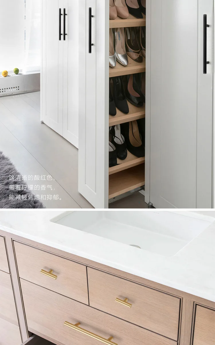 Tanio Modern and Simple American Cabinet Door Handle sklep