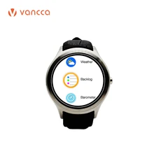 Smart watch VANCCA V1 Bluetooth 4.0 Intelligent Wrist Watch 1.3″ IPS Support Android & iOS Heart rate Water Resist SIM Card
