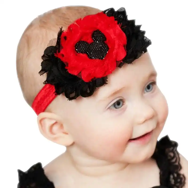 2pcs Lot New Chiffon Flower Headbands Cute Baby Headband Infant