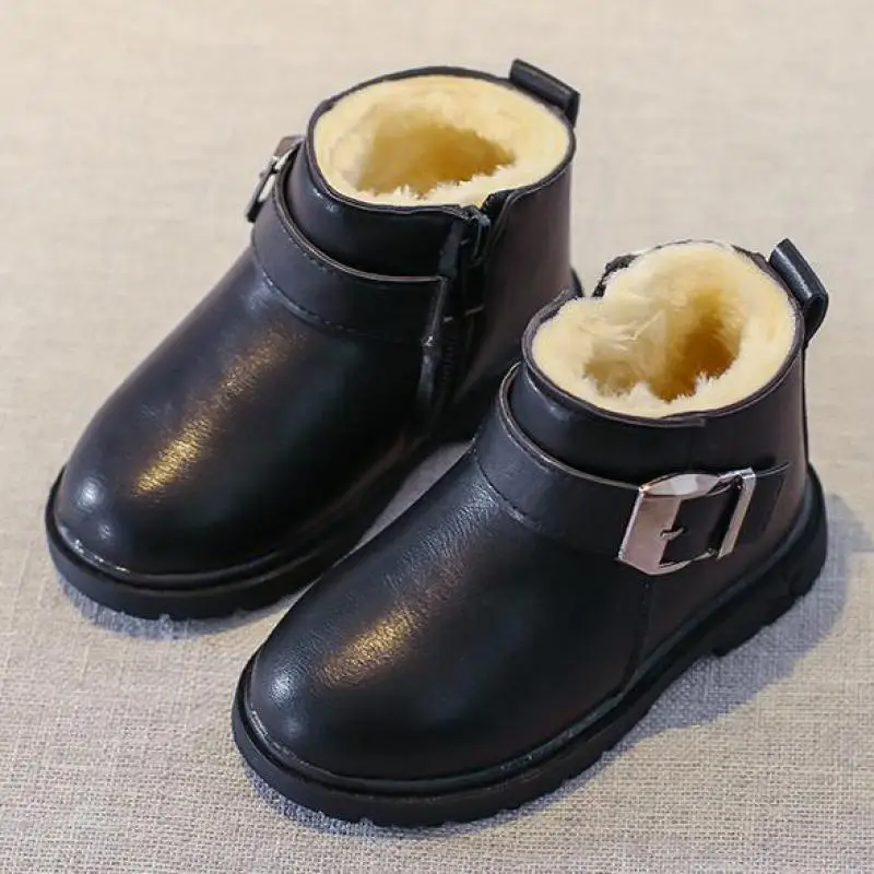 New 2018 Baby Boys Girls Boots Winter Keep Warm Children Snow Boot