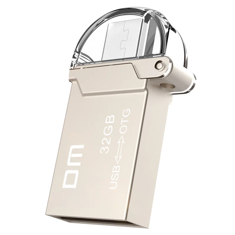 DM PD008 USB флеш-накопитель OTG USB 32 Гб Смартфон 16 ГБ флеш-накопитель Micro USB портативная металлическая память 8 ГБ USB флешка для Xiaomi