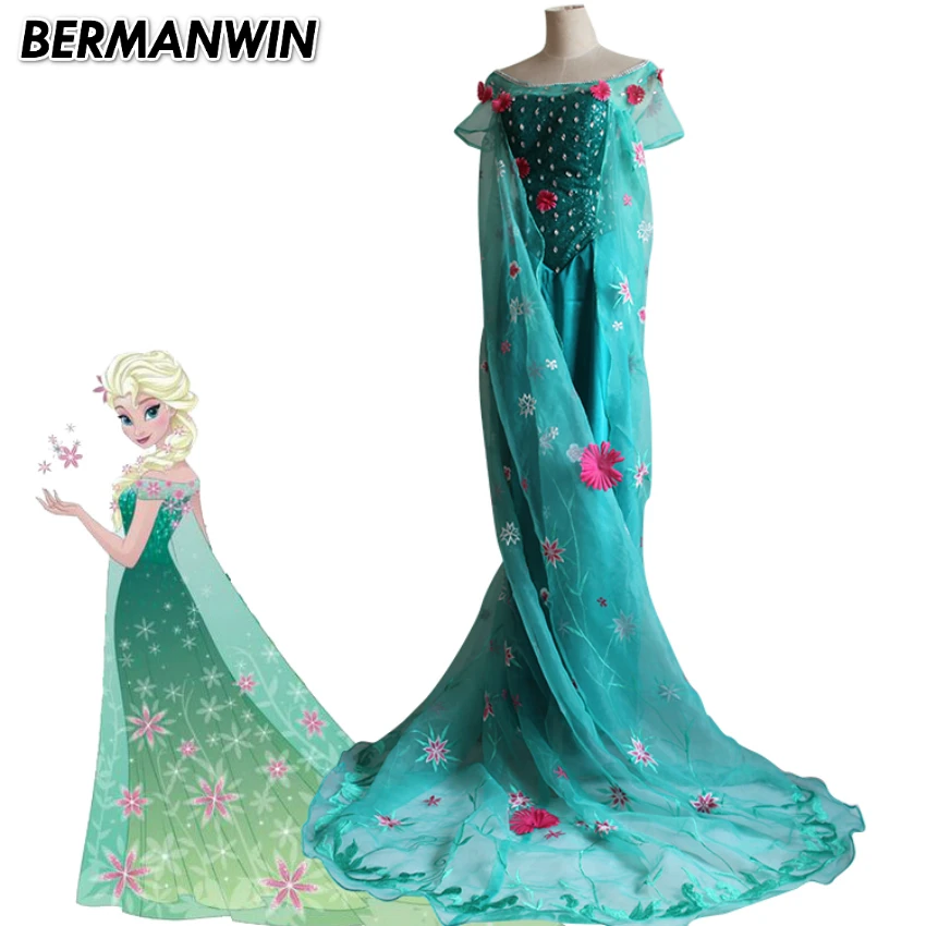 high quality elsa costume