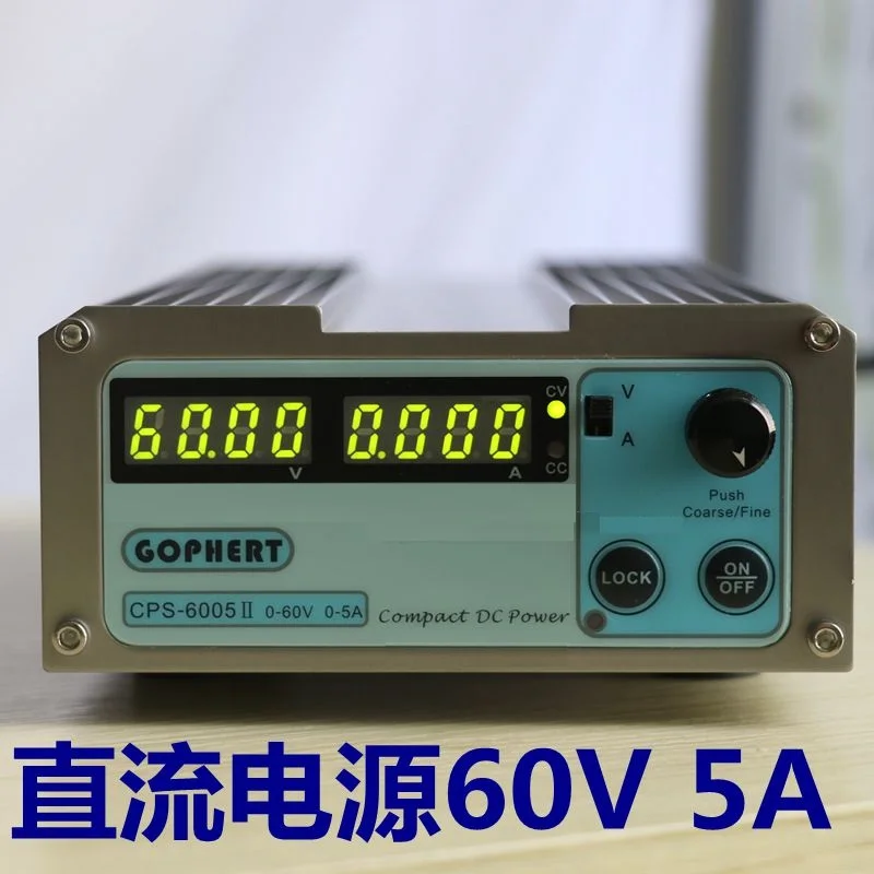 

DC regulated power supply CPS-6003II/CPS-6005II output 0-60V/0-5A3a portable