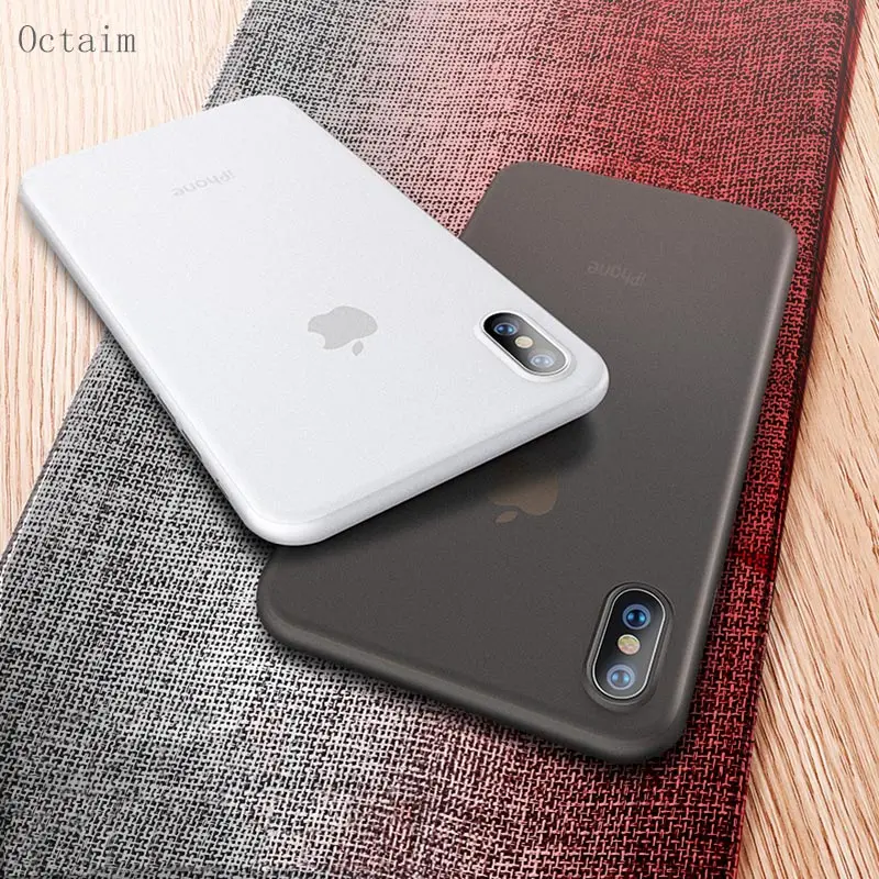 

Phone Case For iPhone 6 6S 5 7 8 Plus Cases Soft Clear Full Protective Back Cover For Apple iPhone XR XS MAX X Ultra Thin 0.3mm