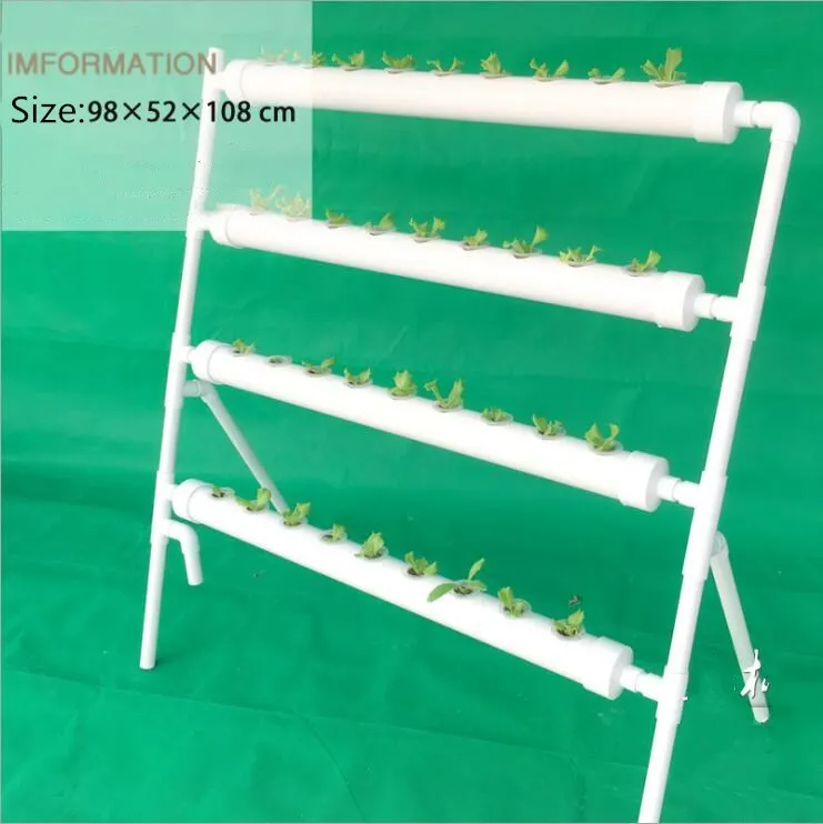 High Quality Hydroponics system NFT with 36pcs of Net Cup. Nutrient Film Technique (NFT) High Quality Hydroponics system NFT with 36pcs of Net Cup. Nutrient Film Technique (NFT)