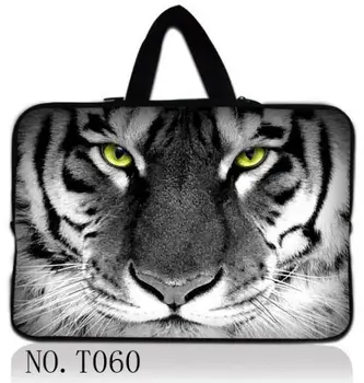 

White Tiger Head Laptop Sleeve Case Cover Bag for MacBook Air 11 A1465/ air 13 inch A1466 pro 13.3 15 A1278 retina 13 A1502