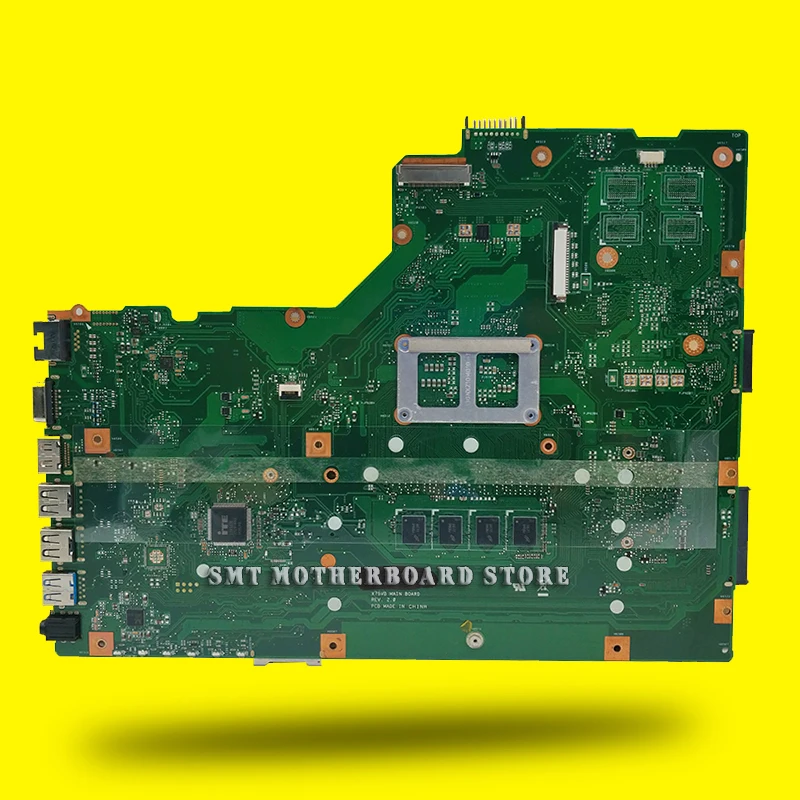 X75A материнская плата HM70 для ASUS X75VD R70V X75A1 X75V X75VB X75VC Материнская ноутбука Тест