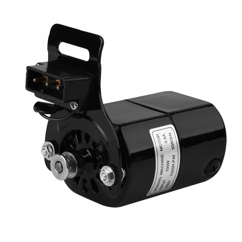 

1Pcs Sewing Machine Motor 220V 100W Home Sewing Machine Motor 7000 RPM K-bracket 0.5 AMP