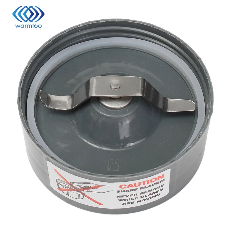 

Durable Quality Stainless Steel+Plastic Grey Flat Milling Blade 600w 900w For NutriBullet Nutri Bullet