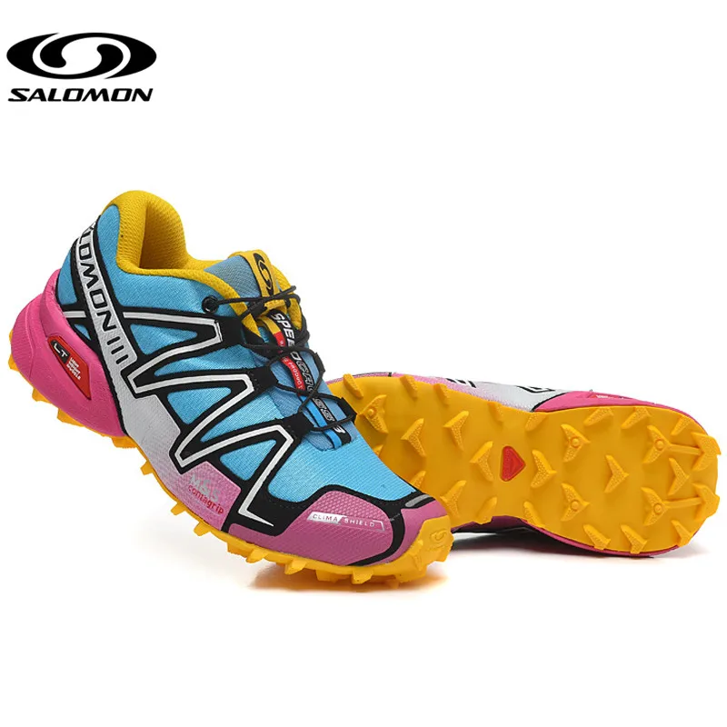 Salomon Speedcross 3 CS Women Shoes Outdoor Breathable solomon Running Athletic Zapatillas Hombre Mujer Female running Sneaker